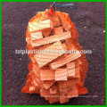 strong and cheap plastic mesh bags for firewood with UV